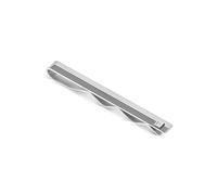 Nomination Gents Strong Diamond Black PVD Geometric White Diamond Tie Clip 0.5 x 5.9cm