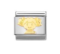 Nomination Girl Yellow Gold Charm
