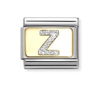 Nomination CLASSIC Silver Glitter Letter Z Charm 030291/26