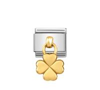Nomination Gold Clover Hanging Charm