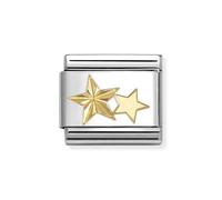 Nomination Gold Diamond Stars Charm