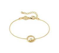 Nomination Gold Dream Beats Circle White CZ Bracelet