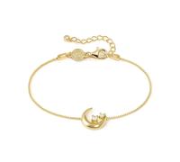 Nomination Gold Dream Beats Moon White CZ Bracelet