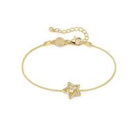 Nomination Gold Dream Beats Star White CZ Bracelet