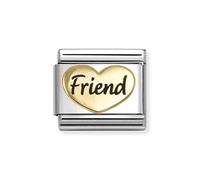 Nomination Gold Friends Heart Charm