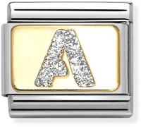 Nomination Gold Glitter A Charm