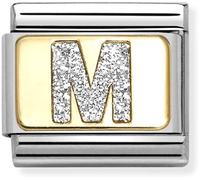 Nomination Gold Glitter M Charm