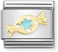 Nomination Gold Green Sweet Charm - Enamel