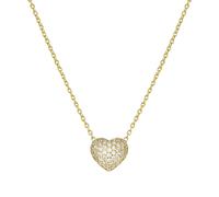 Nomination Gold Lifepoetry White Pavé Heart Necklace