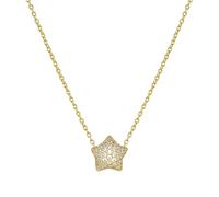 Nomination Gold Lifepoetry White Pavé Star Necklace