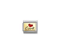 Nomination Gold Love Cork Charm