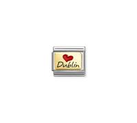 Nomination Gold Love Dublin Charm