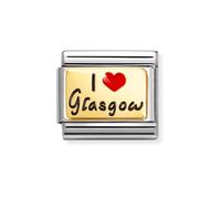 Nomination Gold Love Glasgow Charm
