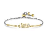 Nomination Gold Milleluci Best Friends Heart CZ Bracelet