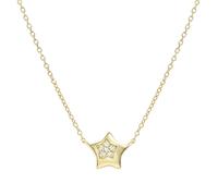 Nomination Gold Petit Sparkle Star Necklace - 38cm
