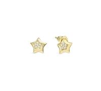 Nomination Gold Petit Sparkle Star Stud Earrings