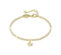 Nomination Gold Petit Sparkle Star Tennis Bracelet