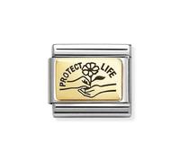 Nomination Gold Protect Life Charm
