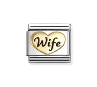 Nomination Gold Wife Heart Charm