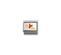 Nomination CLASSIC Gold Daily Life Red Diploma Charm 030223/03
