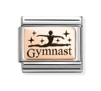Nomination Gymnast Rose Gold Charm