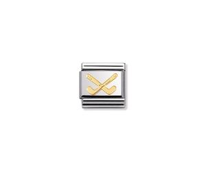 Nomination Hockey Sticks Yellow Gold
