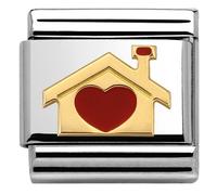 Nomination Home with Heart Charm