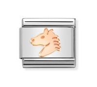 Nomination CLASSIC Composable Rose Gold Horse Head Charm 430104/47