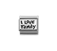 Nomination CLASSIC Silvershine My Family I Love Family Charm 330102/34