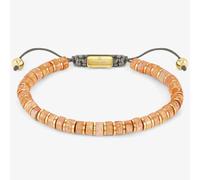 Nomination InstinctStyle Gold Finish Stainless Steel Orange Jasper Bracelet 027927/086