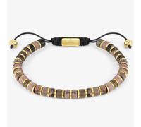 Nomination InstinctStyle Gold Finish Stainless Steel Rhodocrosite Bracelet 027927/087