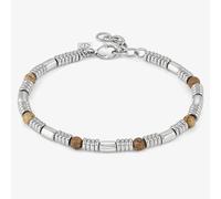Nomination InstinctStyle Stainless Steel & Tiger Eye Beaded Bracelet 027929/041