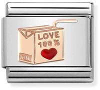 Nomination Juice Love Box Charm - Stainless Steel