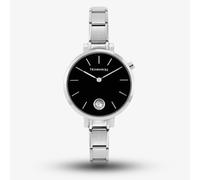 Nomination Ladies Composable Time Black Cubic Zirconia Dial Bracelet Watch 076033/012