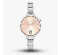 Nomination Ladies Composable Time Pink Cubic Zirconia Dial Bracelet Watch 076033/027