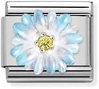 Nomination CLASSIC Composable Light Blue Flower Charm 330321/06