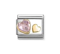 Nomination Light Pink Heart Charm