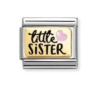 Nomination CLASSIC Gold Little Sister Charm 030289/06