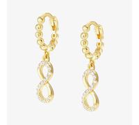 Nomination Lovecloud Gold Tone Plated Infinity Dropper Earrings 240507/005