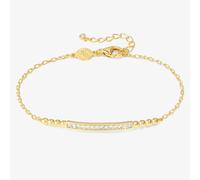 Nomination Lovecloud Gold Tone Plated Stone Set Bar Bracelet 240503/012