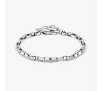Nomination ManVision Steel & Black Cubic Zirconia Chain Bracelet 133019/007