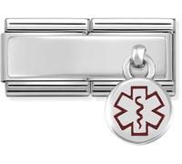 Nomination Medical Tag Double Engravable Charm