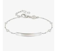 Nomination Messaggi D'Amore Engravable Plate Heart Cubic Zirconia Bracelet 241206/058