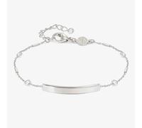 Nomination Messaggi D'Amore Engravable Plate Round Cubic Zirconia Bracelet 241205/058