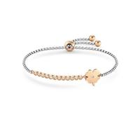 Nomination Milleluci Rose Gold Clover Bracelet - 14-19cm