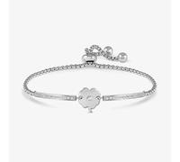 Nomination Silver Milleluci Four-Leaf Clover Bracelet