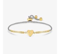 Nomination Milleluci Silver & Gold Heart Toggle Bracelet 028018/022