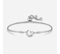 Nomination Silver Milleluci Moon CZ Heart Bracelet