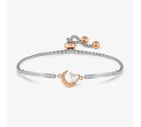Nomination Milleluci Silver & Rose Gold Moon Heart Toggle Bracelet 028020/038