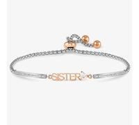 Nomination Milleluci Silver & Rose Gold Tone Sister Bracelet 028026/008